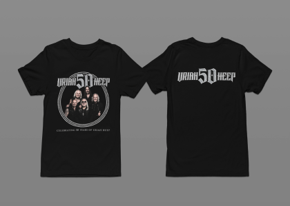 Uriah Heep - 50 години тениска