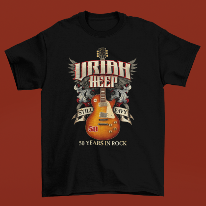 Uriah Heep - 50 years rock тениска фланелка