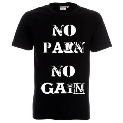 No pain No gain
