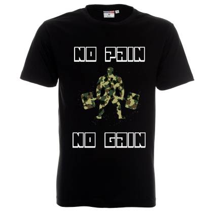 No pain No gain camouflage