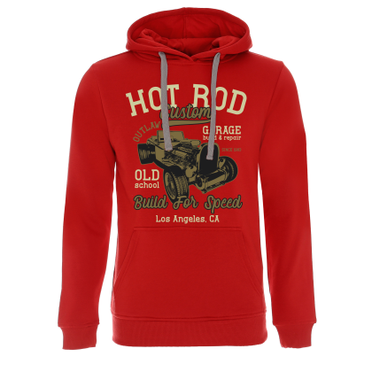 Суичър с Кола с Щампа - Hot Rod Custom