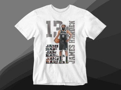 Тениска Jaymes Harden Brooklyn