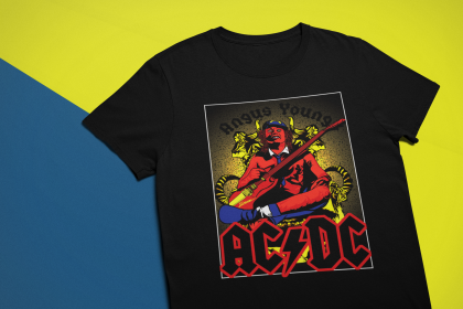 тениска AC DC Angus Young