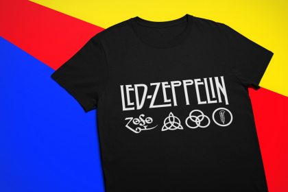тениска Led Zeppelin logo