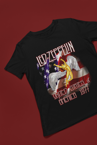 тениска Led Zeppelin United States of America 1977