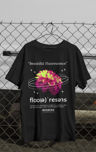 Oversized тениска • Fluorescence