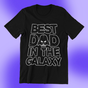 тениска Best Dad in the galaxy
