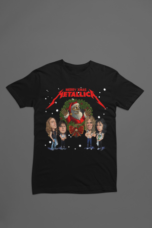 Коледна тениска Metallca