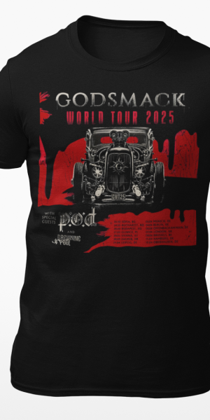 Тениска Godsmack - World Tour 2025