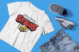 Детска тениска Brawl Stars лого