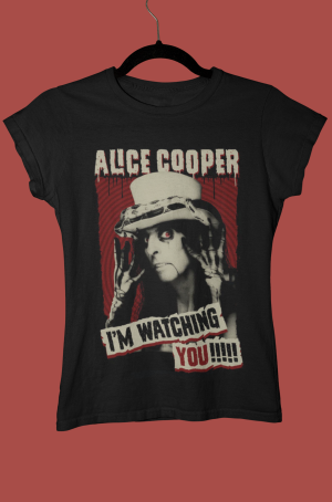 Дамска Тениска - Alice Cooper - I'm watching you