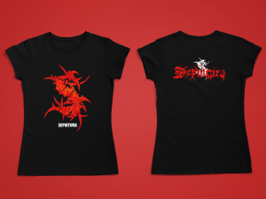 Дамска тениска Sepultura - F&B RED