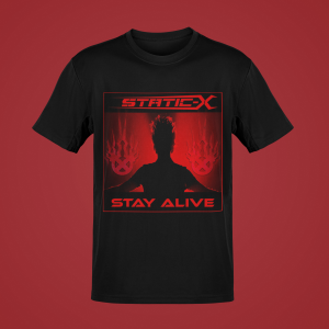 Мъжка тениска Static X - Stay Alive