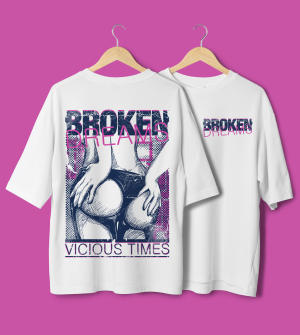 Oversize тениска • Broken