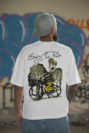 Oversize тениска • Keep Pedaling