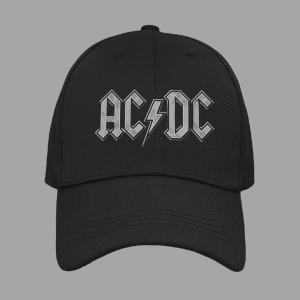 AC DC шапка с козирка - метъл - закопчалка
