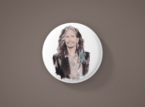 Aerosmith Метална значка бадж