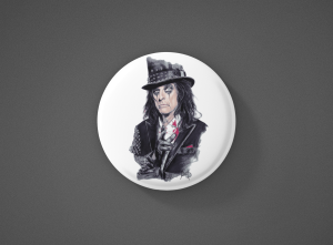 Alice Cooper Метална значка бадж