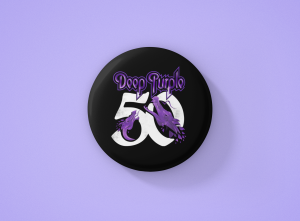 Deep Purple Метална значка бадж