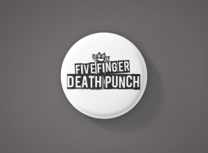 Five Finger Death Punch Метална значка бадж