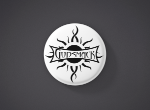 Godsmack Метална значка бадж