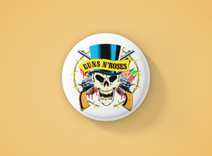 Guns n' Roses Метална значка бадж