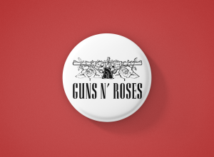 Guns n' Roses Метална значка бадж