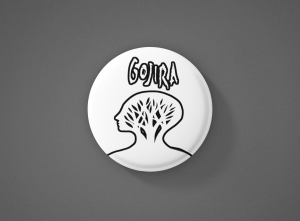 Gojira Метална значка бадж