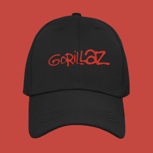 Gorillaz - шапка с козирка RED