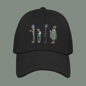 Gorillaz band - шапка с козирка 