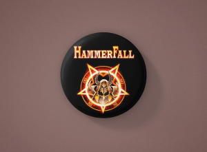 HammerFall Метална значка бадж