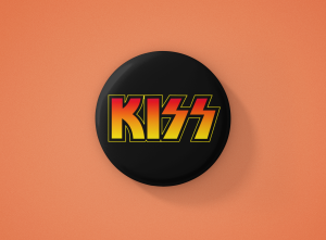 Kiss Метална значка бадж