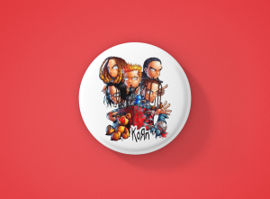 Korn Метална значка бадж