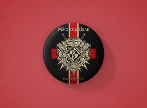 Machine Head Метална значка бадж