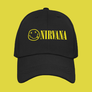 Nirvana шапка със закопчалка и козирка - метъл