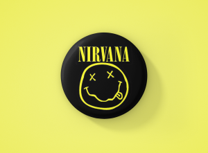 Nirvana Метална значка бадж