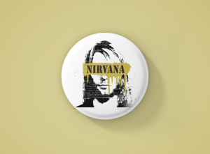 Nirvana Метална значка бадж