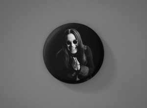 Ozzy Osbourne  Метална значка бадж