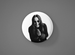 Ozzy Osbourne  Метална значка бадж