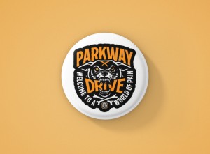 Parkway Drive Метална значка бадж