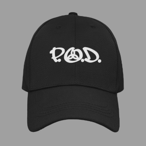 P.O.D. шапка със закопчалка и козирка - метъл