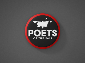 Poets of the Fall Метална значка бадж