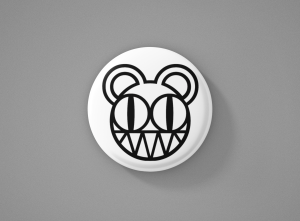 Radiohead Метална значка бадж