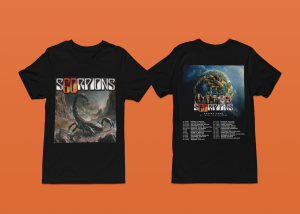 Мъжка тениска Scorpions - World Tour 2025