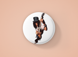 Slash Метална значка бадж