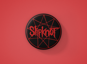 Slipknot Метална значка бадж