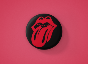 The Rolling Stones  Метална значка бадж
