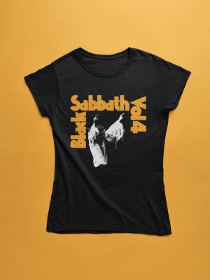 дамска тениска - black sabbath