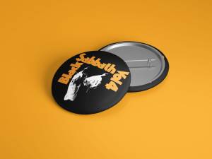 Black Sabbath Метална значка бадж