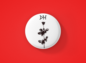Depeche Mode Метална значка бадж